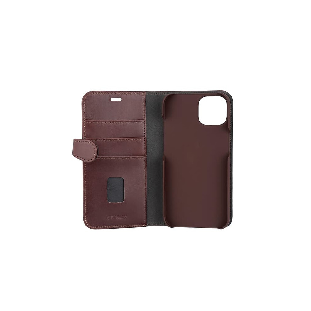 Buffalo Iphone 14/13 Case 2-In-1 Magnetic Shell Brown 962029327660