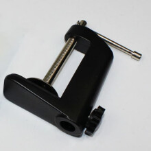 Desk Lamp with Clamp Mount Black