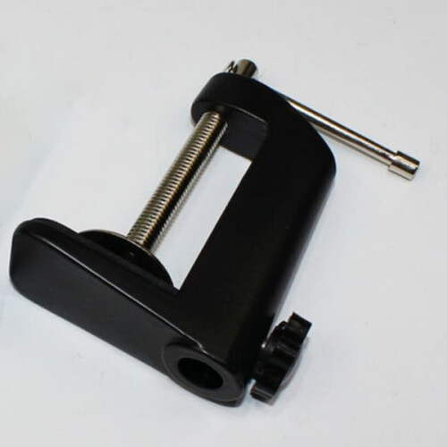 Desk Lamp with Clamp Mount Black