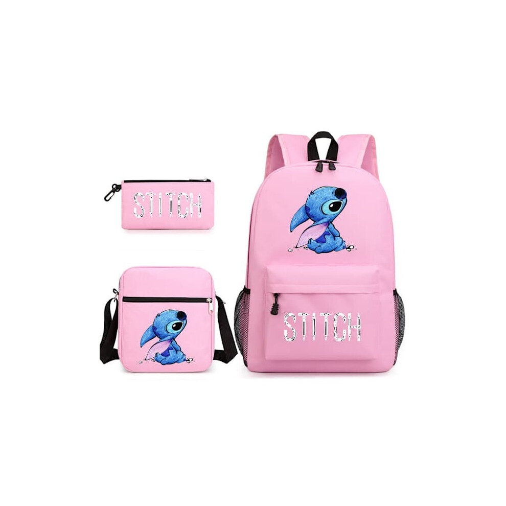 Lilo & Stitch school backpack orchid