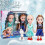 Frozen 2 Elsa Anna Olaf Cosplay Dolls 3-Pack 18cm 1