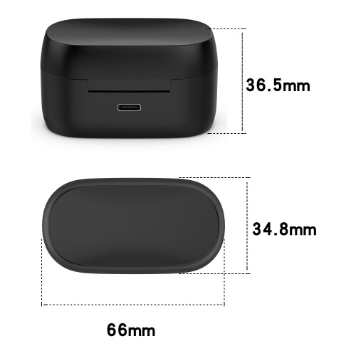 Για θήκη φόρτισης ακουστικών Jabra Elite75T για αποθήκευση και θήκη φόρτισης Jabra Active75T 1
