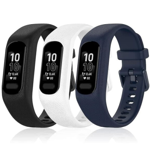 Garmin Vivosmart 5 silicone wristbands 3 pcs