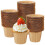Natural Paper Cupcake Liners Heavy Duty 90-Pack 1