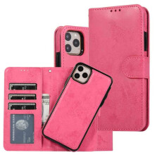 Ag luí le iPhone11 - Cás Sparán Stílmhar Bándearg
