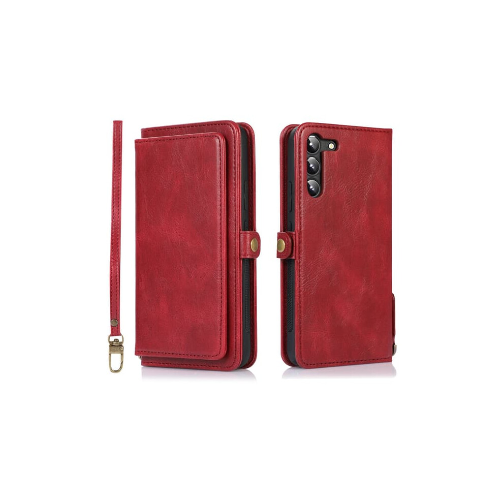 Zleep Wallet Case For Samsung Galaxy S23 Red 962029675662
