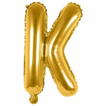 Gold Letter Balloon 80 cm Large K