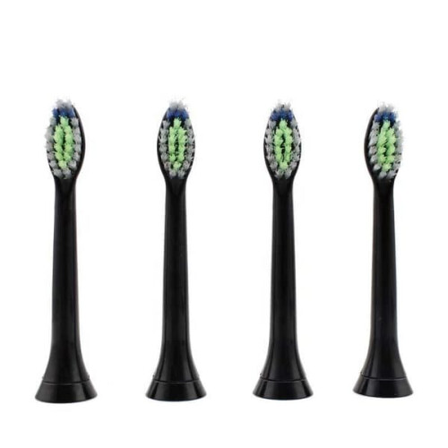 Philips HX6064 Toothbrush Heads 4-Pack Black