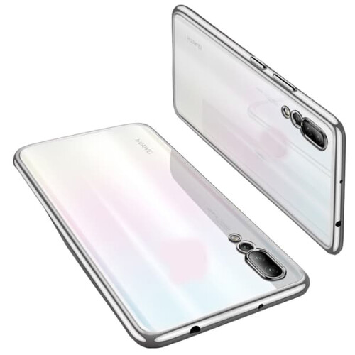 Huawei P20 Pro silicone protective case silver