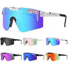 Ochelari sport polarizați potriviți pentru bărbați și femei, ochelari de protecție pentru ciclism, schi și condus PC C8