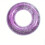 Transparent sequined inflatable swimming ring PVC 70cm 1
