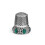 Vintage silver thimble for sewing and embroidery 1