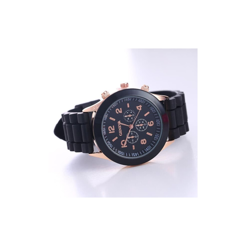Quartz Wristwatch Electronic Watch 1 Piece Black 962029661832