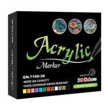 Acrylic Markers for Art 36 Colors