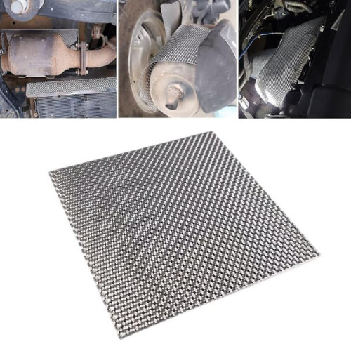 Embossed Aluminum Heat Shield 300mm x 500mm