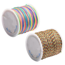 Nylon bracelet cord 0.8mm braided 90m per roll