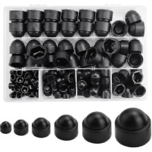 Plastic Dome Bolt Nut Caps 145 pcs
