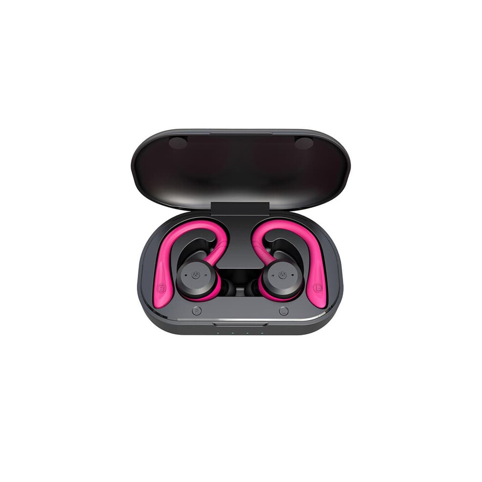 Tws Pro Bluetooth Headphones Stereo Bass Red 962029351962