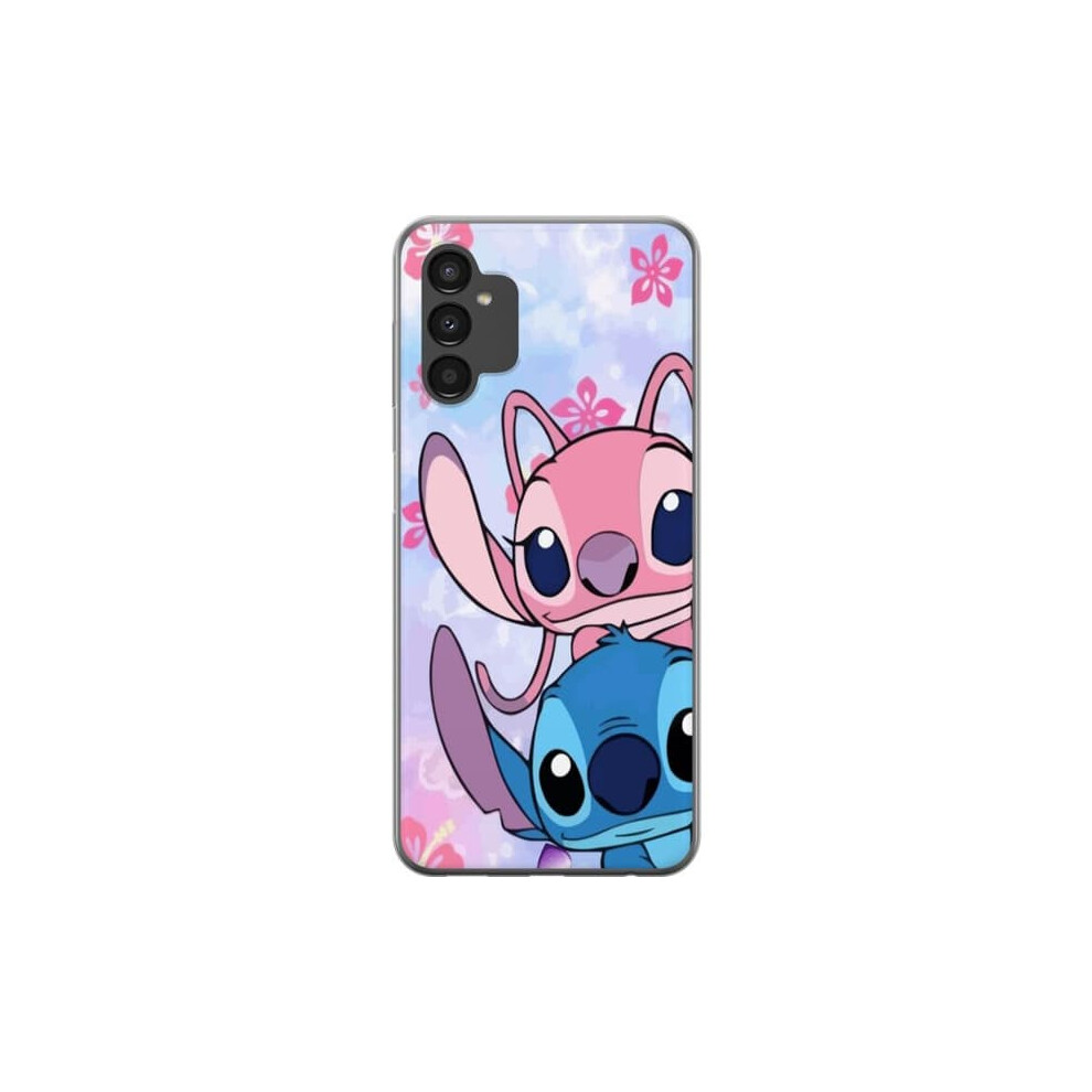 Samsung Galaxy A04s Transparent Case Stitch Angel Design 962029326533