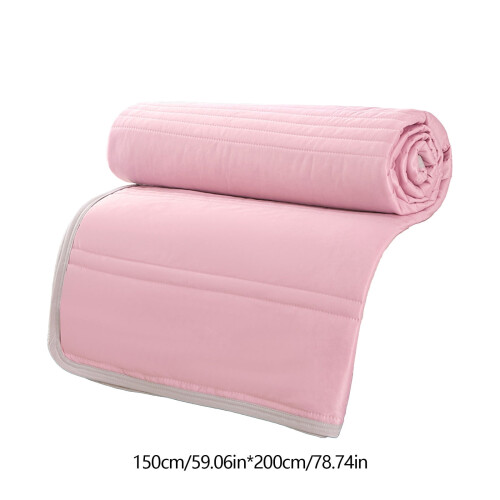 Silk Cooling Blanket for Hot Sleepers Pink 2