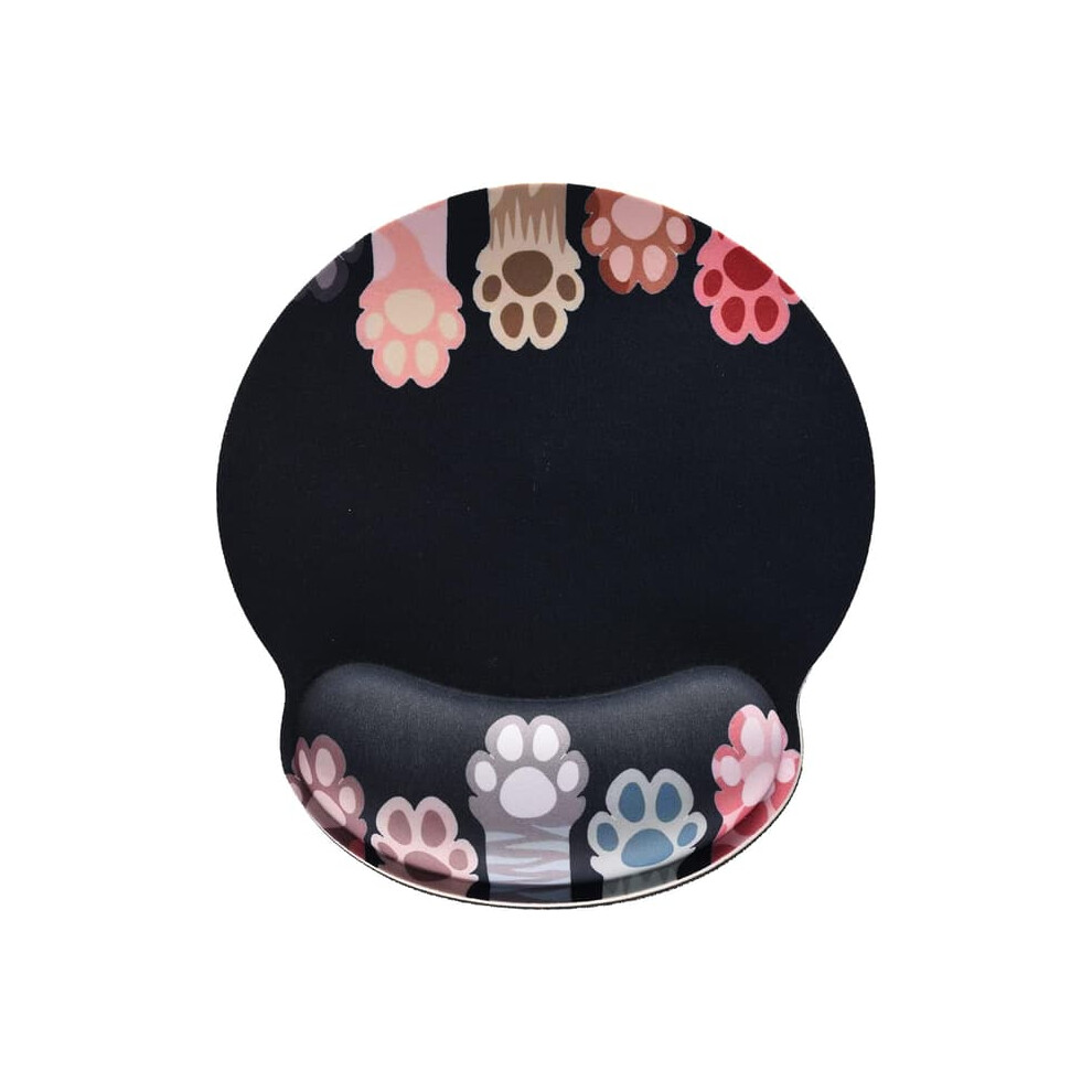 Ergonomic Mouse Pad With Cat Paw Design Memory Foam 962125859577