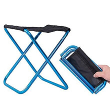 Portable folding stool lightweight outdoor 1-pack