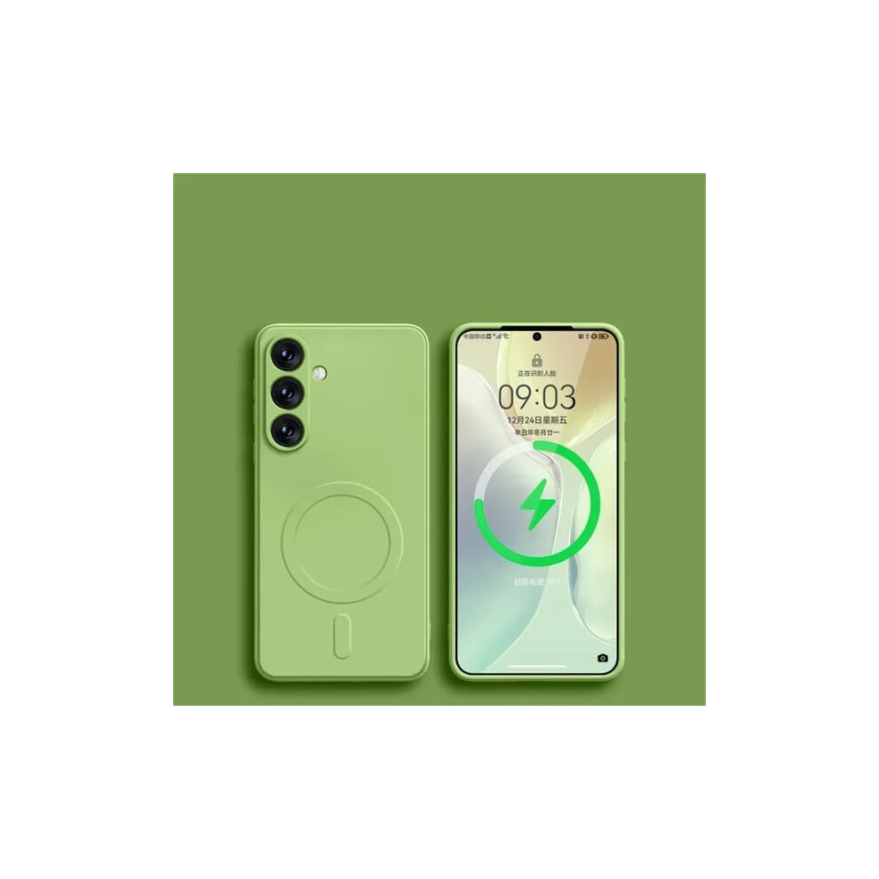Liquid Silicone Magnetic Wireless Charging Case For Samsung 962125863048