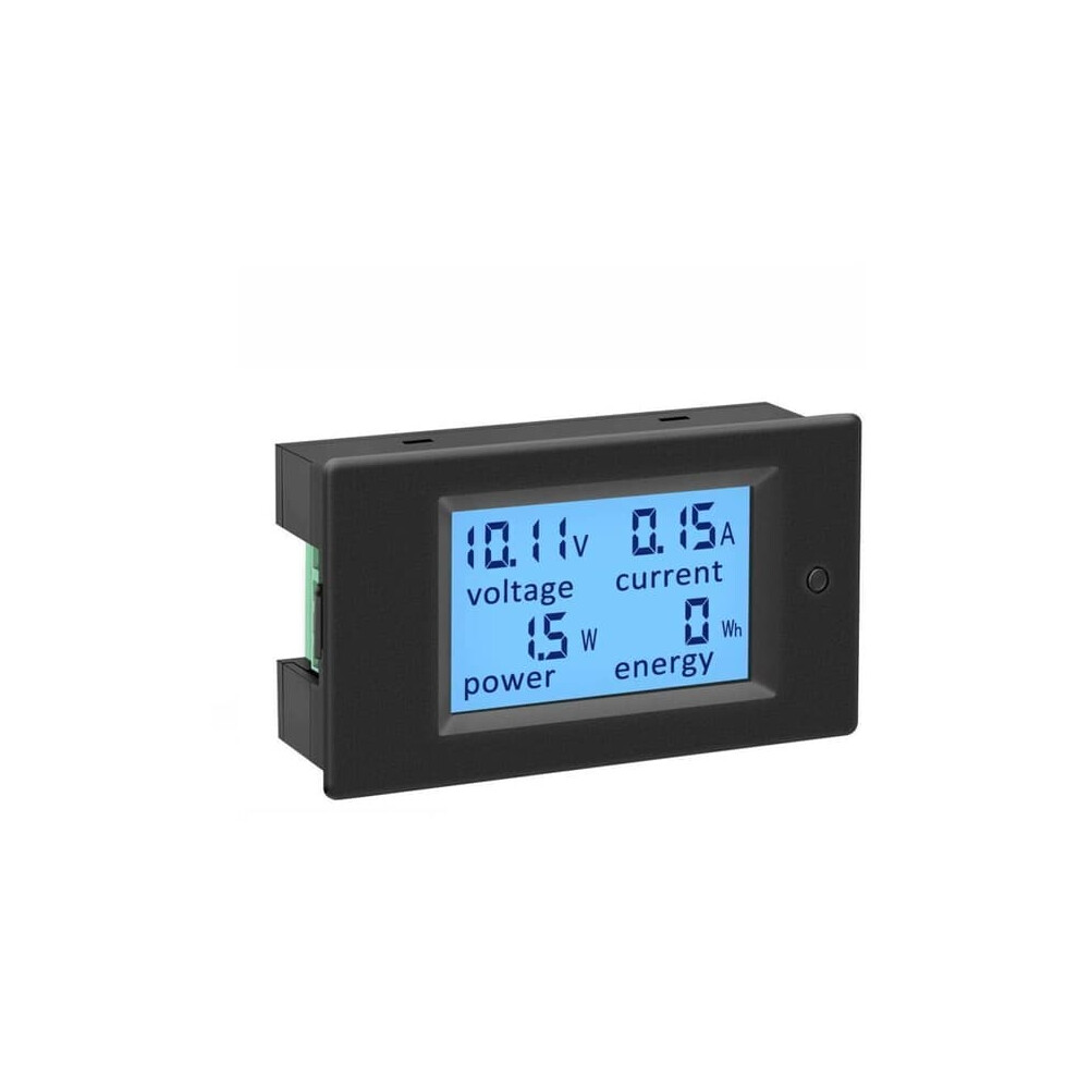 Dc Voltmeter Ammeter 12V 6.5-100V 100A Lcd Panel 962029342267