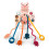 Sensory Toy for Toddlers Silicone Pull String Activity Toy 1