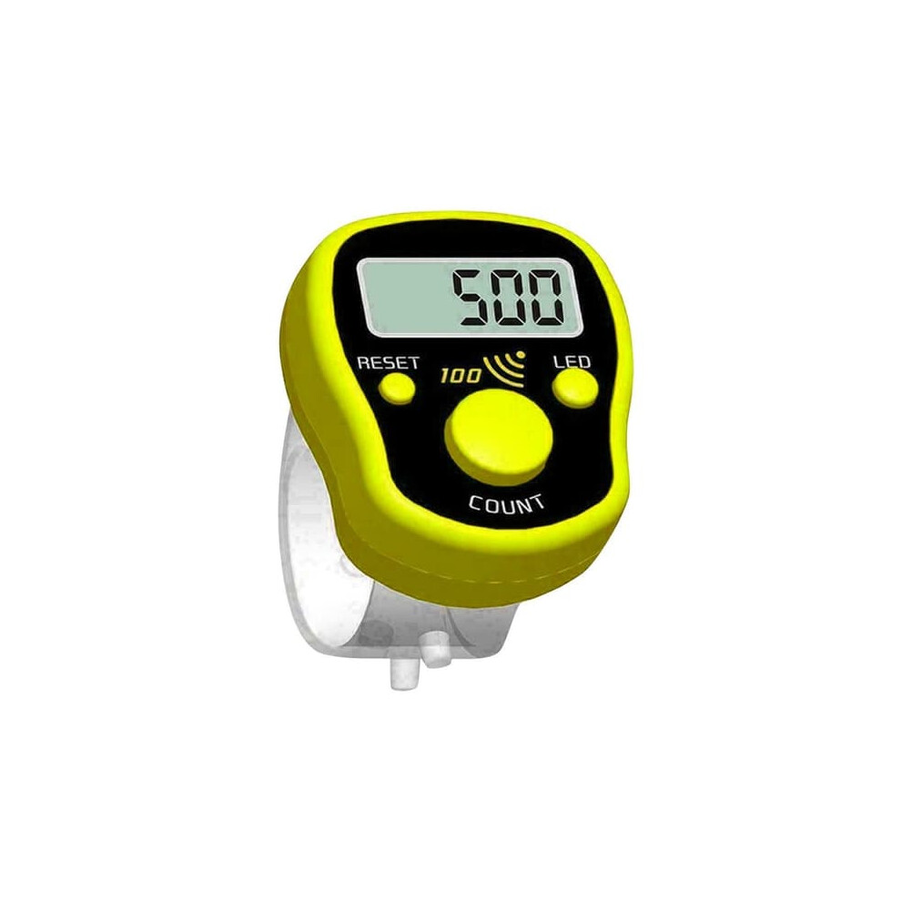 Mini Finger Counter Lcd Yellow 962029350309