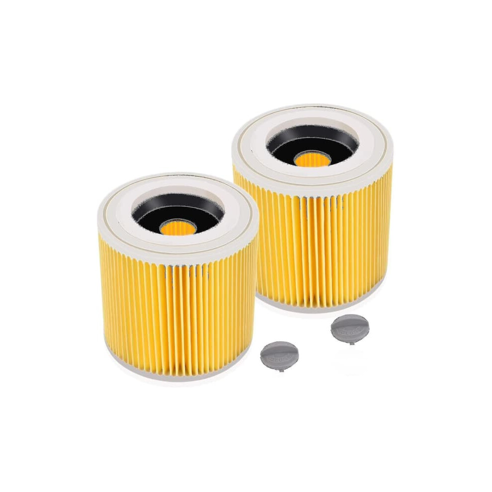 Cartridge Filter for KÃ¤rcher WD2 WD3 MV2 MV3 2-Pack