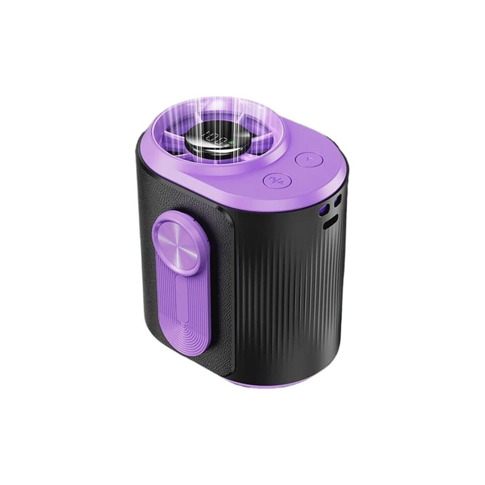 Waist Fan Rechargeable Portable 100 Speed Levels With Led 962029342335