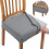 Waterproof Dining Chair Covers Stretch Set of 4 1