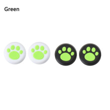 PS5 thumbstick grips silicone green 4 pcs