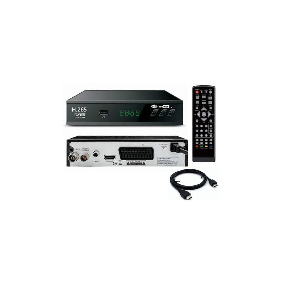 Dvb-T2 Hevc Digital Tv Receiver 1080P Hd With Epg Eu Plug 962029351283