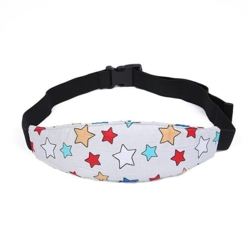 Car Seat Sleeping Support for Children Gray Star