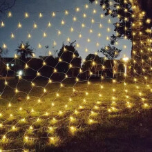String Lights Warm White 200 LED 3m x 2m Waterproof Dimmable