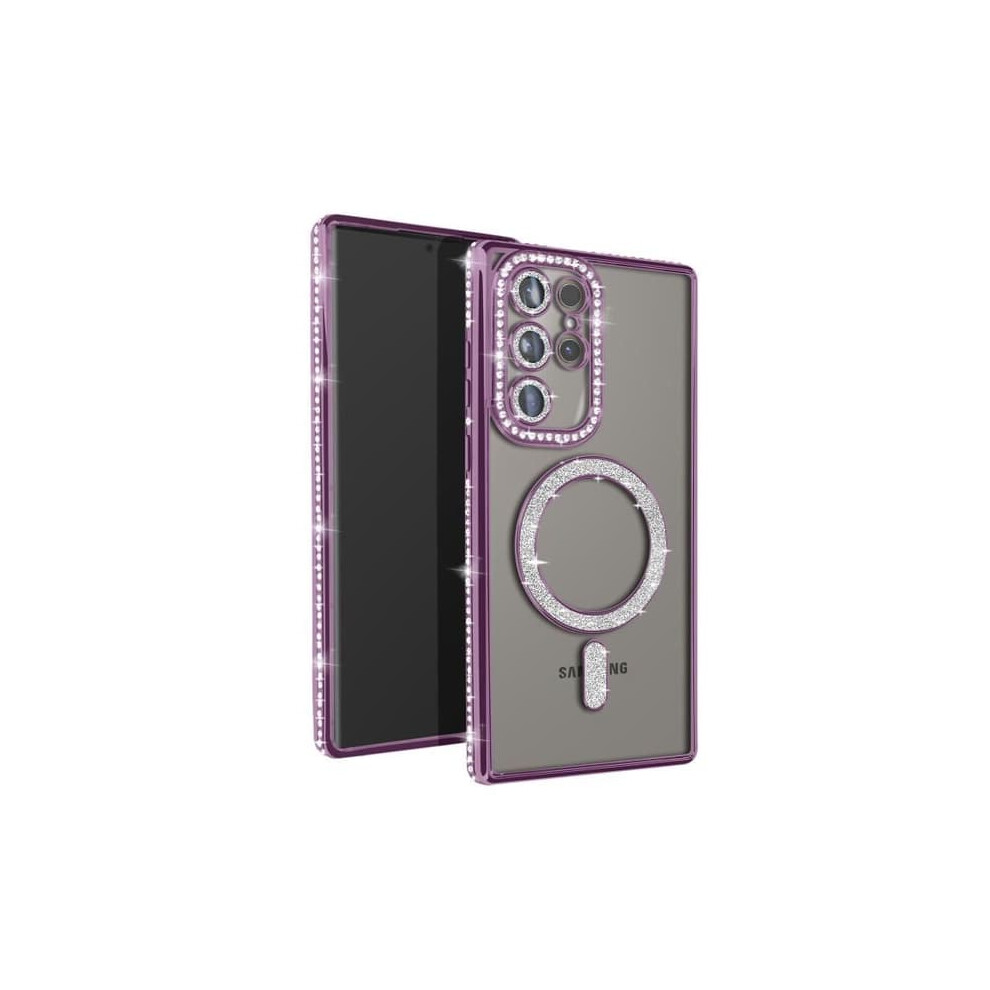 Avizar Phone Case For Samsung Galaxy S24 Ultra Hard Purple 962125851229
