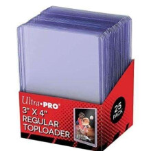 Toploader Card Sleeves Transparent 25-pack
