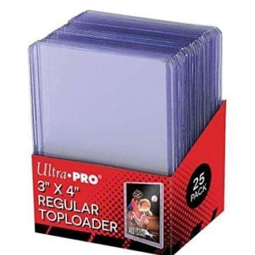 Toploader Card Sleeves Transparent 25-pack