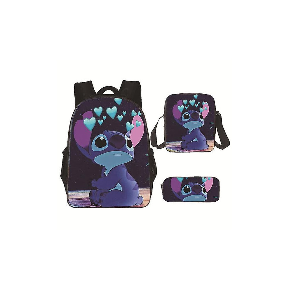 Stitch backpack set school bag Y-style 30L
