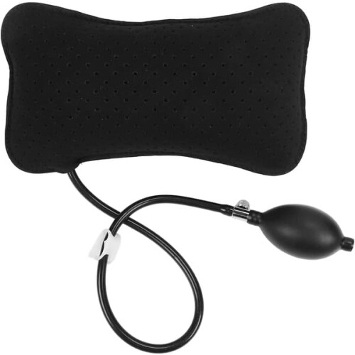 Inflatable Lumbar Support Pillow Portable Breathable