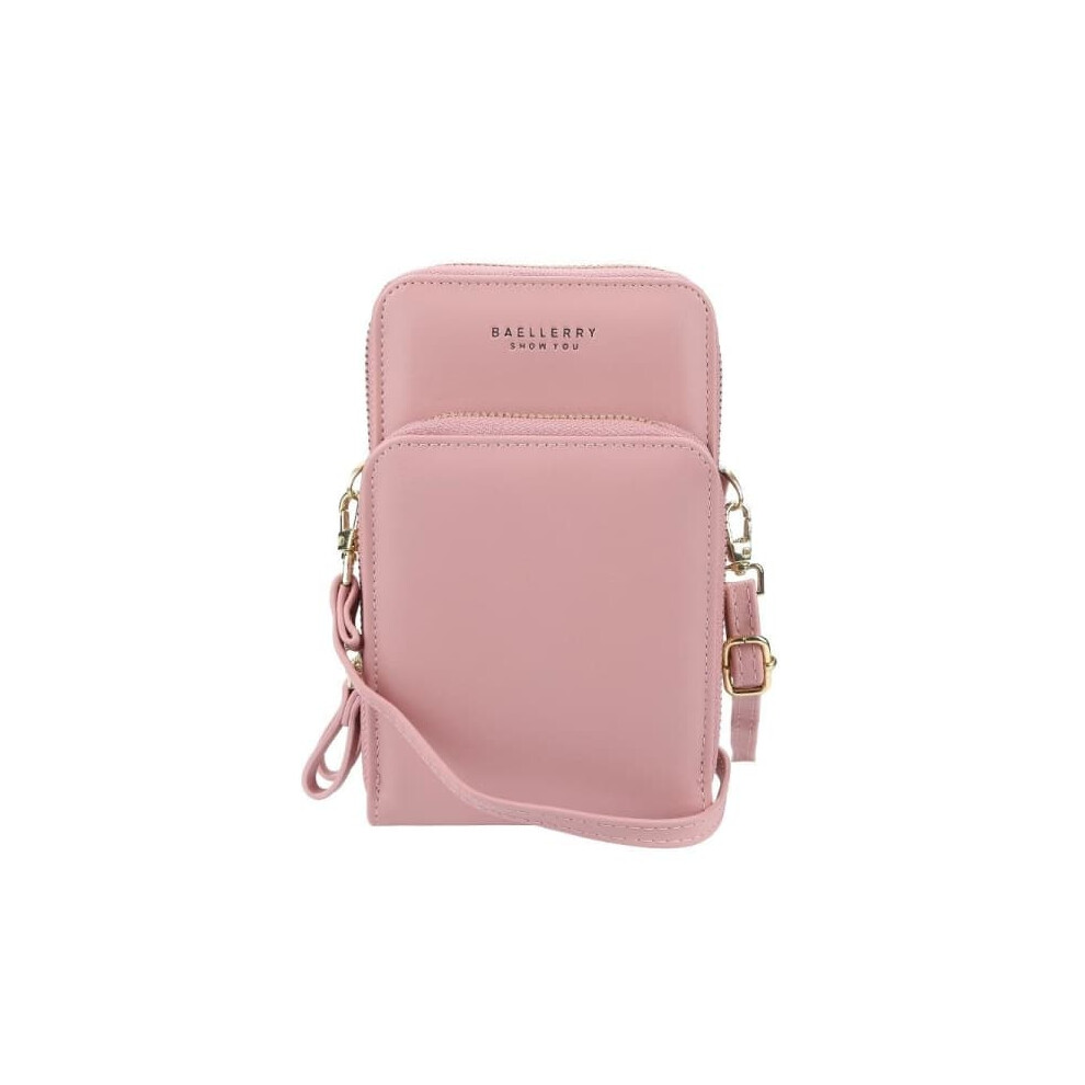 Women's Shoulder Bag For Mobile Phone Pink 962029667995