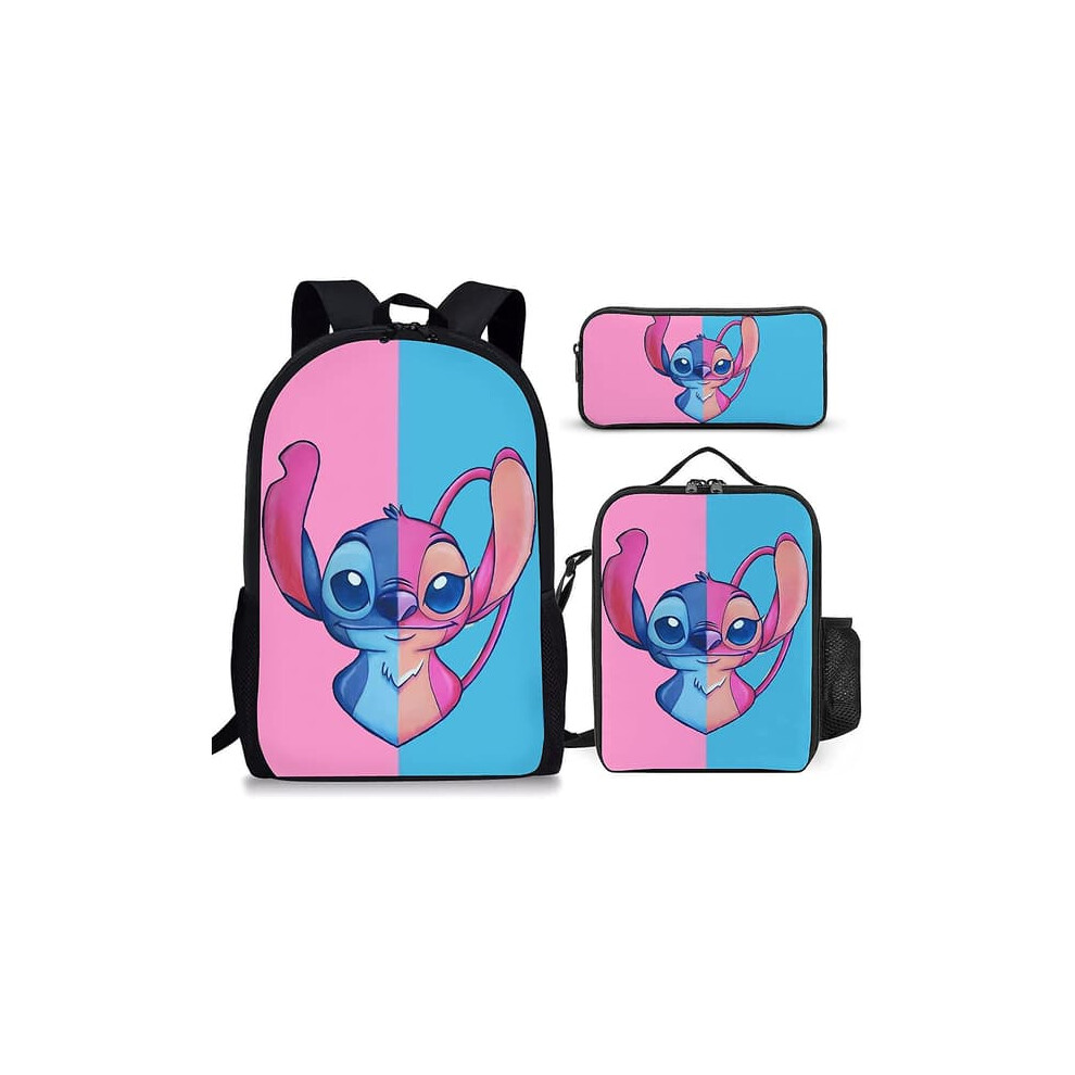 Stitch backpack set school bag Y style 8