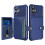 Compatível com iPhone 16 Plus - Capa elegante e resistente a impactos com compartimento para cartão, azul. 1