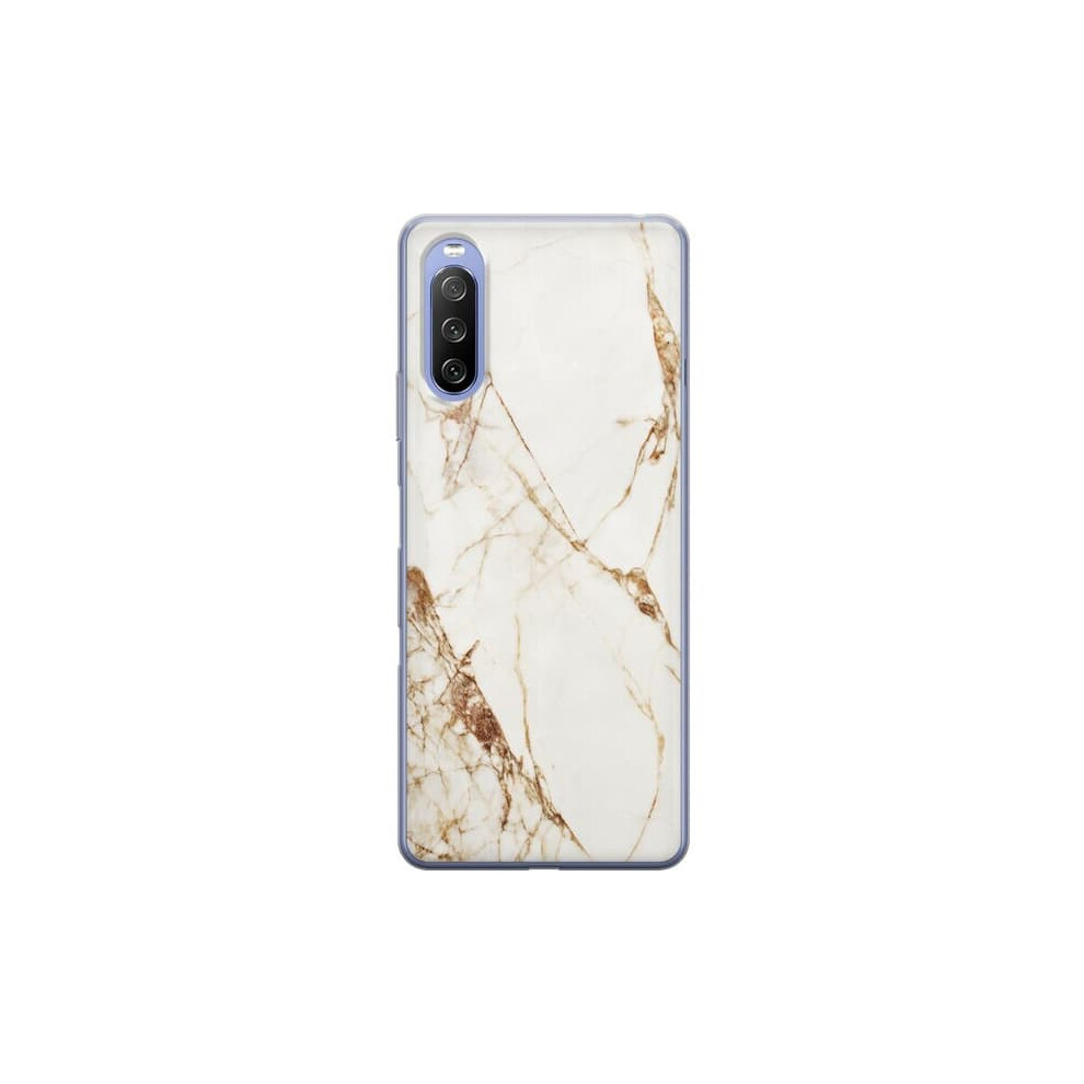 Sony Xperia 10 Iii Transparent Case Marble White 962125850642