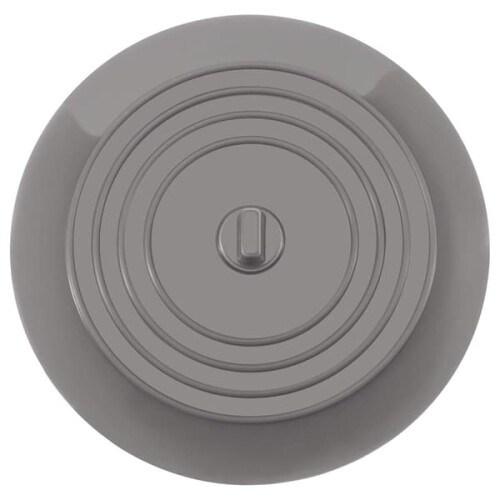 INF sink plug silicone gray 15 cm