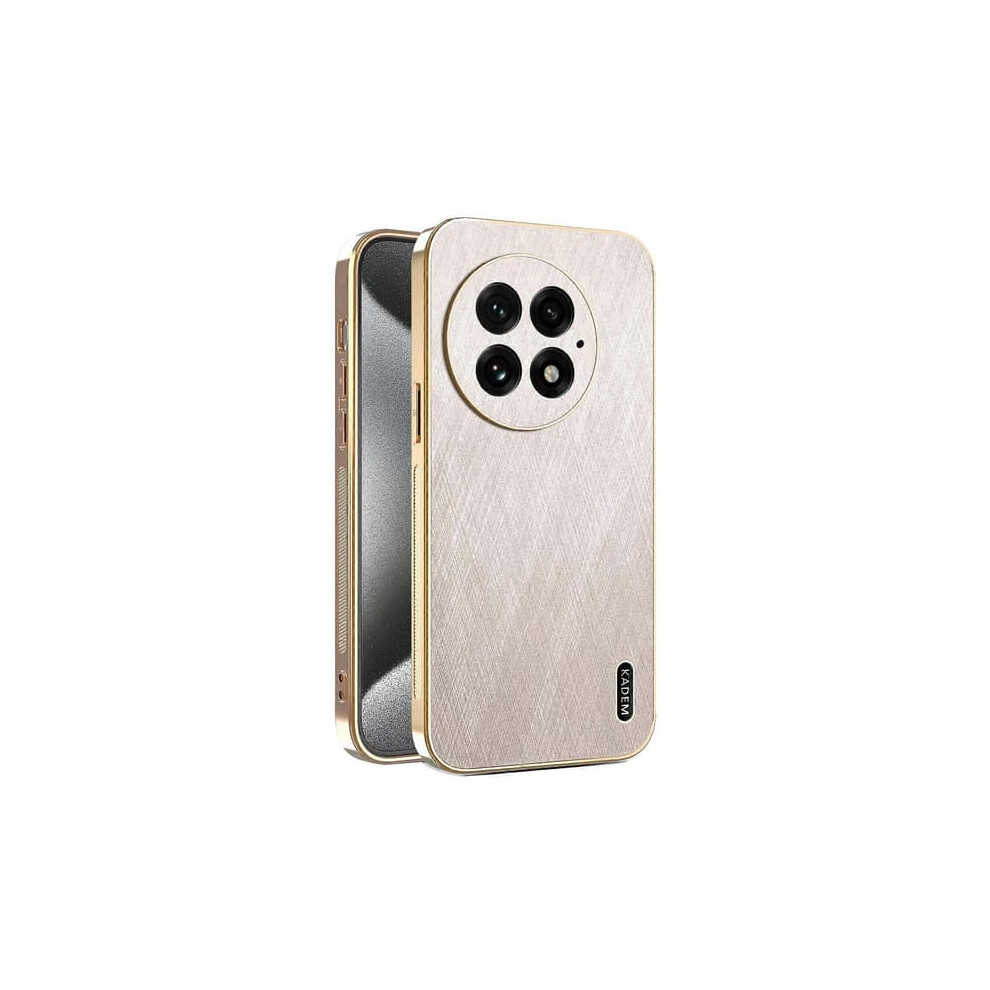 Kadem Oneplus 13 Case Electroplated Silk Texture Pu+Tpu Gold 962029670124