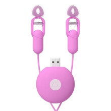 Electric Silicone Nipple Clamp 10-Mode with Remote