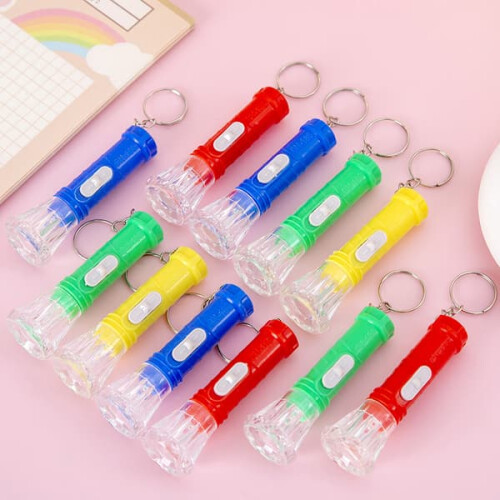 Mini LED keychain flashlight 20 pcs